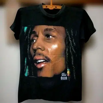 밥 말리 (라스타맨) T-Shirt / Used