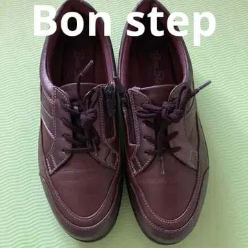 본 스텝 워킹화 사이드 지퍼 발수 가공 가죽