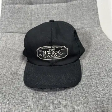 THE H.W.DOG & CO. 블랙 캡 사이즈 38