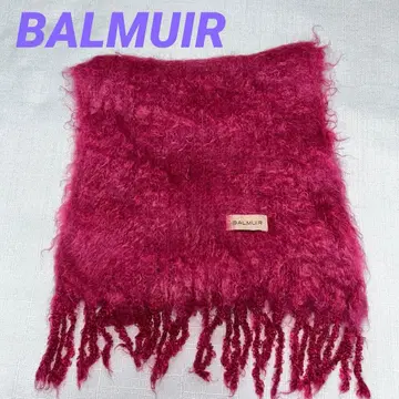 새상품급 BALMUIR 발뮤르 모헤어 머플러 스톨 핑크 SHIPS