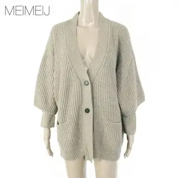 새상품 메이 메이 제이 암커버 포함 가디건 40 EKN780 프리