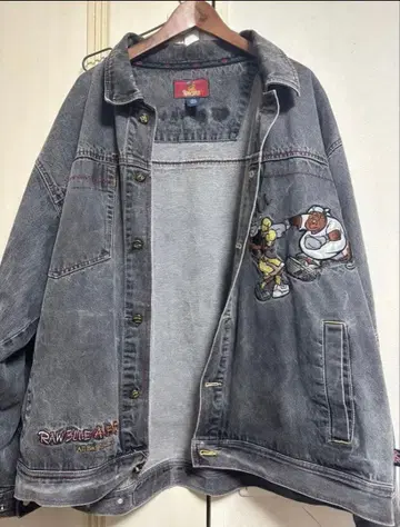RAW BLUE 2XL 데님 자켓 B-BOY