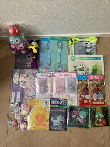 산리오 캐릭터 굿즈 세트