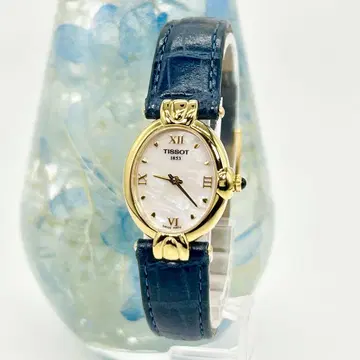 TISSOT 티쏘 쉘 다이얼 G225/325 쿼츠 손목시계