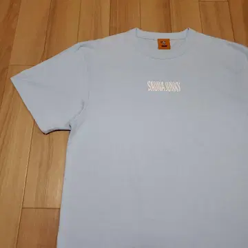 새상품급 SAUNA JUNKY 사우나 정키 로고 프린트 T셔츠