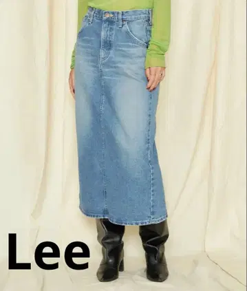 Lee 데님 스커트 STANDARD WARDROBE M 라이트 블루