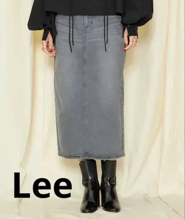 Lee 데님 스커트 STANDARD WARDROBE M 그레이