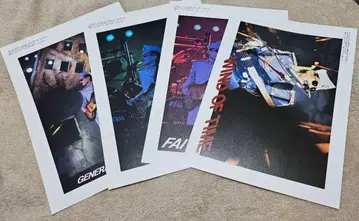 THE ALFEE 사쿠라이 켄 미니 포스터 세트