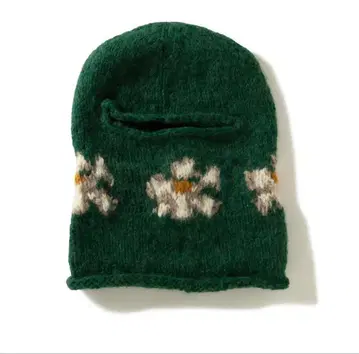 MacMahon Knitting Mills 발라클라바 플라워 니트 모자