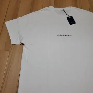미사용 새상품 oblekt 오블렉트 로고 T셔츠