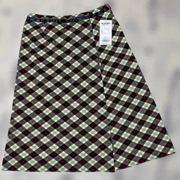 맥그리거 McGREGOR 맥레거 스커트 택 포함 새상품 체크 빨간색