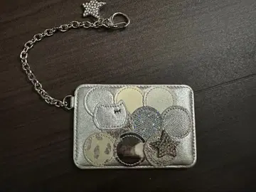 새상품급 tsumori chisato 실버 패스 케이스