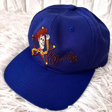 [ 레어 ] 90s 아메리칸 니들 토이스토리 우디 캡 파랑