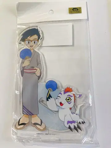 디지몬 아크릴 스탠드 츠리비레 타케시 & 고마몬