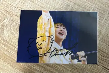 야노 히나키 친필 사인 브로마이드