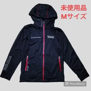 미사용품 Norton 노튼 집업 후드티 M 블랙/블랙