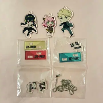 로이드, 아냐, 요르 미니 아크릴 스탠드 로손 콜라보 스파이 패밀리