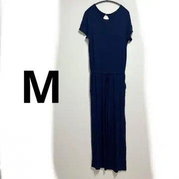 네이비 백 오픈 살로펫 M 사이즈 여성용