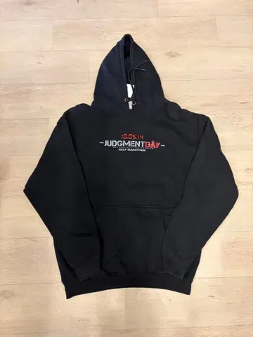 구제 의류 프린트 디자인 후드티 사이즈 L