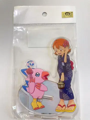 디지몬 아크릴 스탠드 츠리비레 소라 & 피요몬