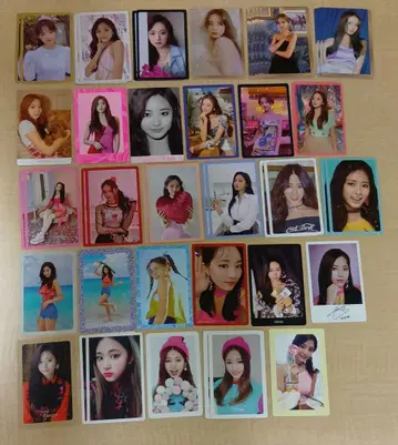TWICE 쯔위 혜택 트레이딩 카드 46장 묶음 판매