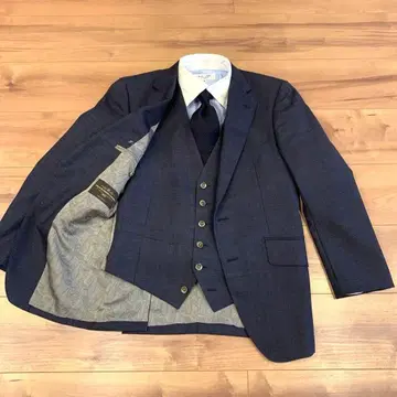 카노니코 GINZAGlobalStyle 네이비 자켓 베스트