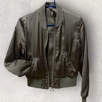 [ 미사용급 ] H&M 쇼트 MA-1 봄버 자켓 y2k