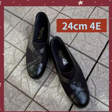 경량 발등 너비 타운 워크 4E 신발 펌프스 24cm