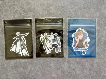 쿠로난 무도관 / 스티커 세트 3점