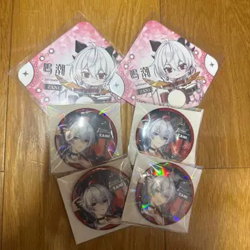 명조 잔니 1주년 이벤트 코스터, 캔뱃지 세트