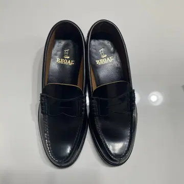 REGAL 블랙 2177 로퍼 가죽