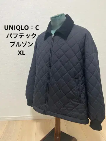 UNIQLO : C 퍼프 테크 블루종 XL 블랙