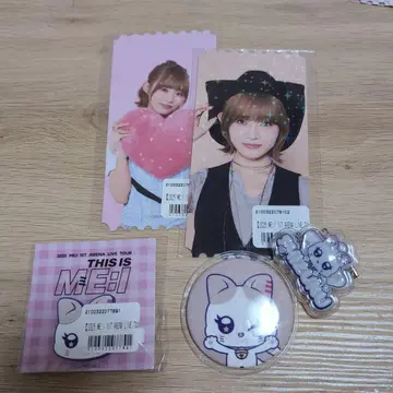 ME:I 이이다 시즈쿠 온라인 복권 세트