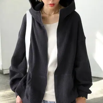 새상품 antiqua 후드티 오니 와플 후디 여성용 남성용 FREE