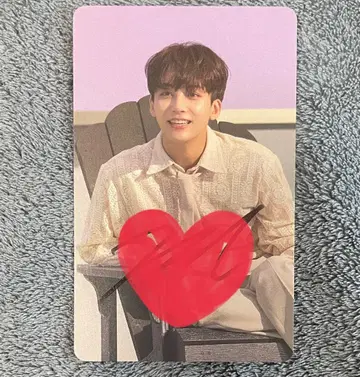 SEVENTEEN 정한 친필 사인 트레이딩 카드 행가래 HMV