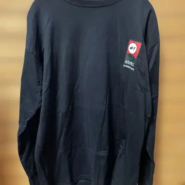 XGIRL 블랙 롱 슬리브 T셔츠