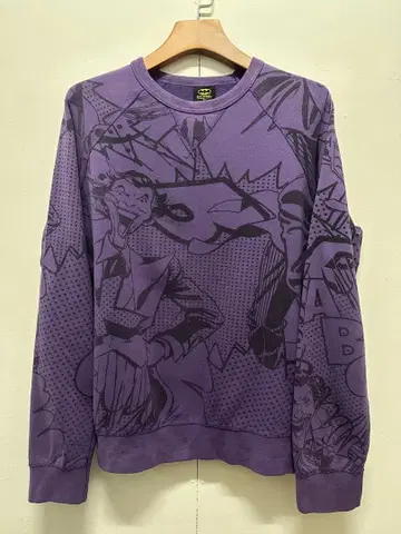 BATMAN JORKER 올 패턴 스웨트 셔츠