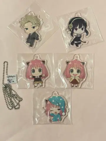 스파이 패밀리 묶음 판매 아크릴 키링 가샤폰