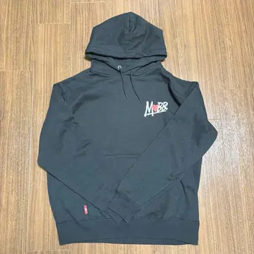MOBB 후드 부착 후드티 블랙 HEART DRIP HOODIE