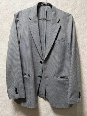 유니클로 남성용 감동 자켓 M 사이즈 하운드투스 체크