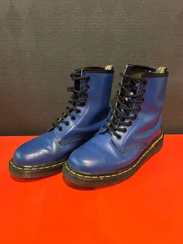 [ 레어 1990년대 제조 ] 영국제 닥터마틴 8홀 블루 UK5