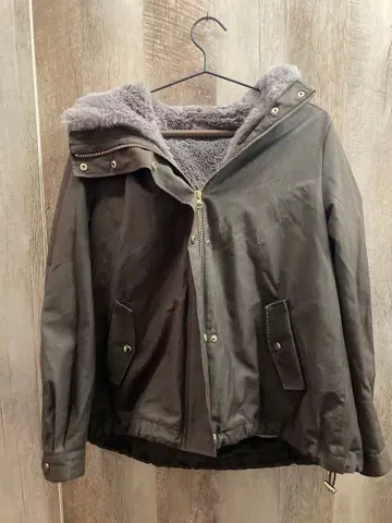 그로브 grove 3WAY 인조 모피 라이너 마운틴 후드티 토프