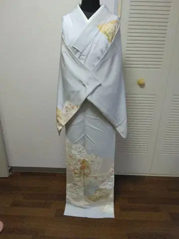 레어 기장 화장 긴 길이 순수 실크 호몬기