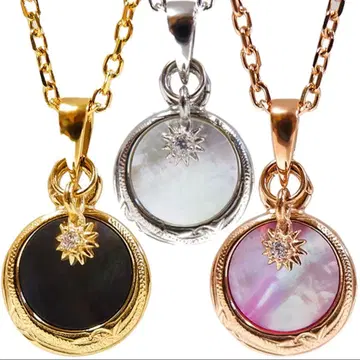 [ 금속 알레르기 방지 ] 하와이안 주얼리 목걸이 쉘 316L