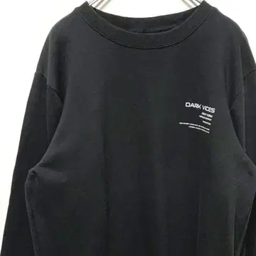 GARMENTS 맨투맨 트레이닝복 DARK VICE 블랙 블랙 구제 의류