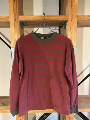 [ 80-90년대 ] DOCKERS 스트라이프 패턴 롱 T