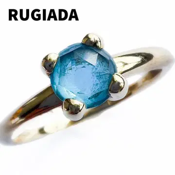 RUGIADA 루지아다 K10 YG 색석 반지 12호