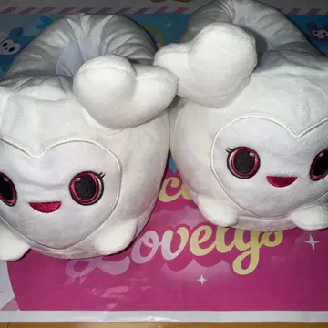 TWICE LOVELYS 봉제 인형 슬리퍼 다현 GIGO 한정판 더블리