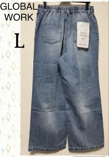 GLOBAL WORK *GOOD 데님 이지 팬츠