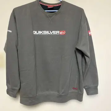 QUICKSILVER 모스그린 맨투맨 X-Large